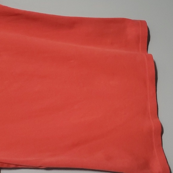 Chico's top women’s size 0 equals size small sz 4 coral scoop neck top shirt - Picture 15 of 16